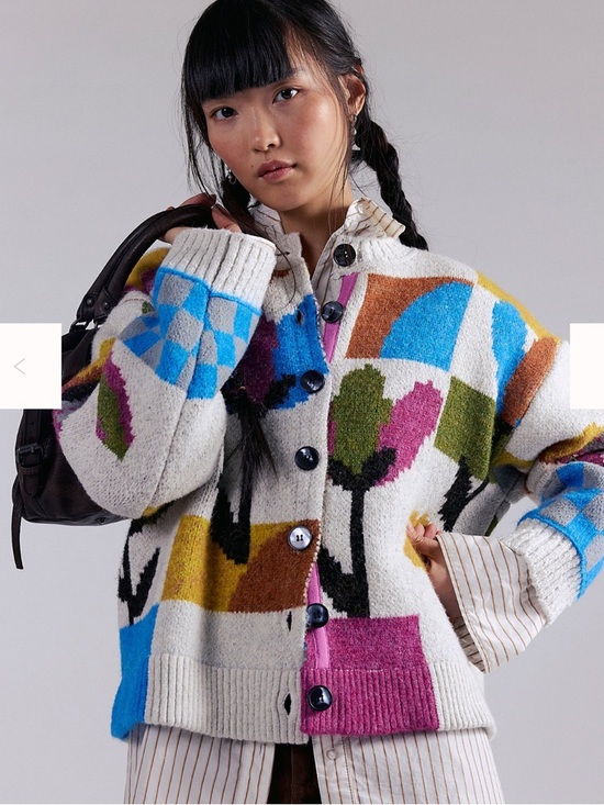 Free People Sweaters - Free People Tulip Whirl Cardi Cardigan SZ XS